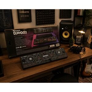 New In Box Numark DJ2GO2 Pocket DJ Controller With Audio Interface